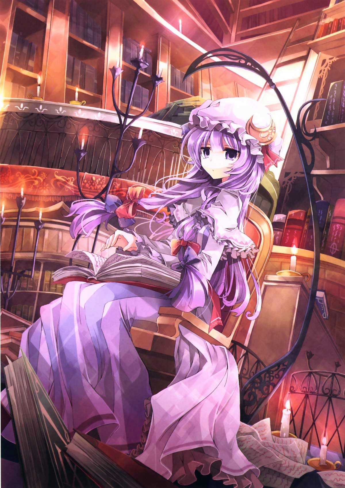帕秋莉诺蕾姬萌娘百科_帕秋莉诺蕾姬头像_帕秋莉·诺蕾姬
