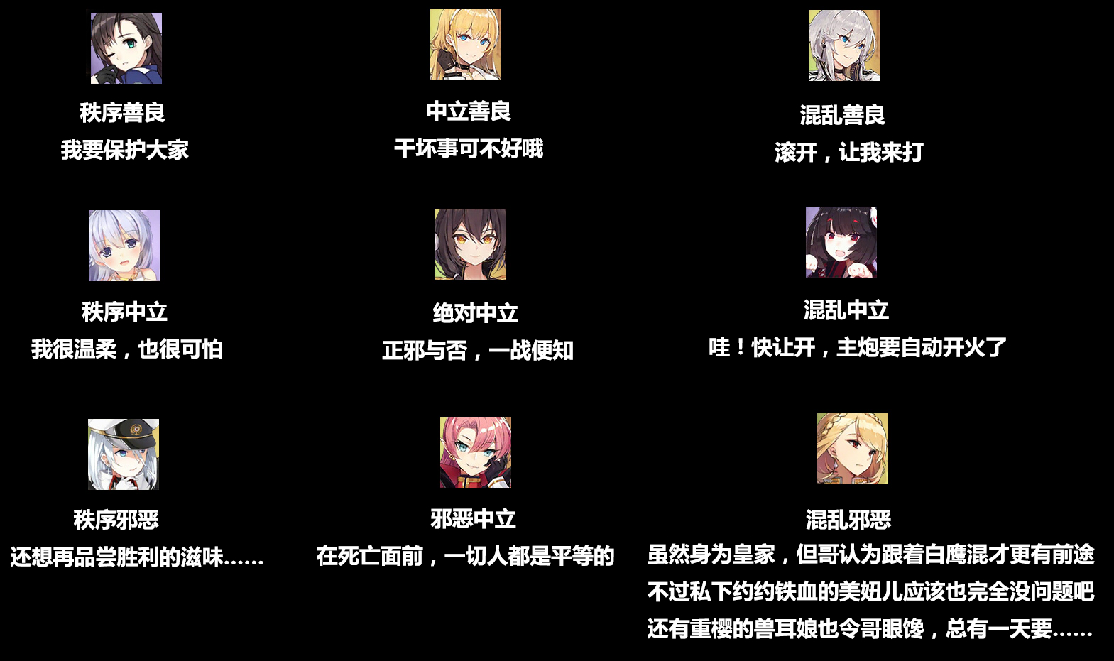 碧蓝航线人物线稿_碧蓝航线人物图鉴_碧蓝航线全人物图鉴