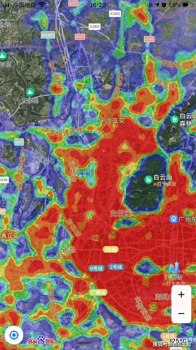 百度地图热力图_百度地图的热力图_地图百度图热力图怎么看